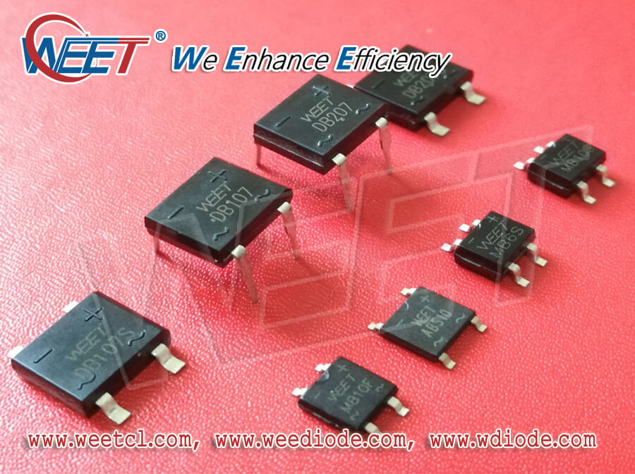 WEET Share the Best Bridge Rectifier devices Manufacturers In China: WEE Technology, Yangjie, ASEMI