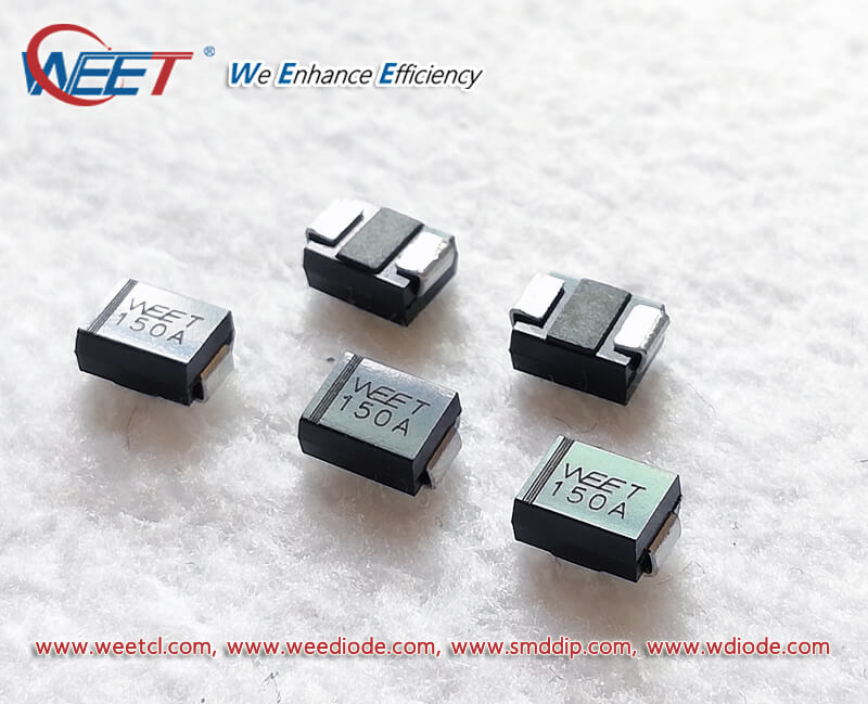 WEET-SMB-600W-SMBJ-Series-SMBJ5.0CA-THRU-SMBJ440CA-Transient-Voltage-Suppressor-WEE-Technology